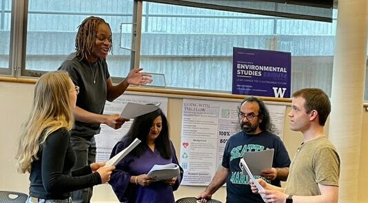 Stage Reading for "Seize the Initiative!"